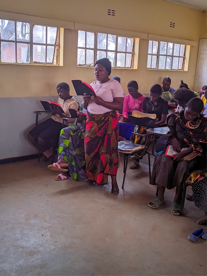 Scripture engagement in Nathenje Village